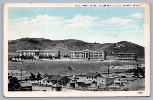 Cartolina sul ross state - ross,